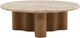 Dovetail Furniture Reyan Beige/Natural Coffee Table-3