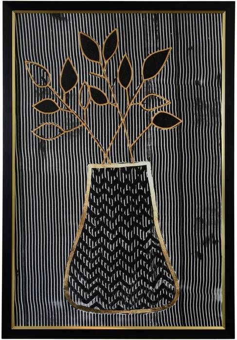 StyleCraft Oscillate Floral I Wall Art-0