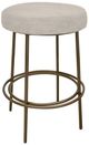 International Furniture Direct Frida Gold/Ivory 24" Counter Stool-0