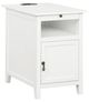 Powell® Butras White Accent Table With USB-0
