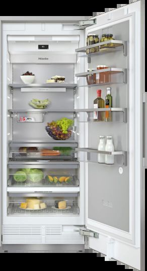 Miele MasterCool™ 30" 16.8 Cu. Ft. Stainless Steel Built-In Column Refrigerator-1