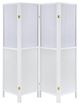 Coaster® Mattison 4-Panel White Room Divider Folding Shoji Screen Set-1