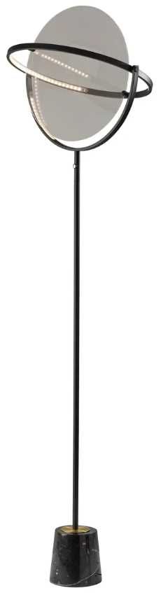 Adesso® Orsa Black LED Floor Lamp-0