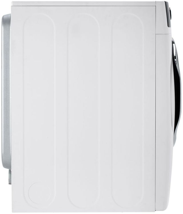 Midea® 4.5 Cu. Ft. Front Load Washer & 8.0 Cu. Ft. Gas Dryer White Laundry Pair-2
