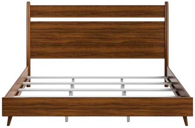 Flexsteel® Ludwig Walnut King Panel Bed-2