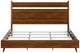 Flexsteel® Ludwig Walnut King Panel Bed-2