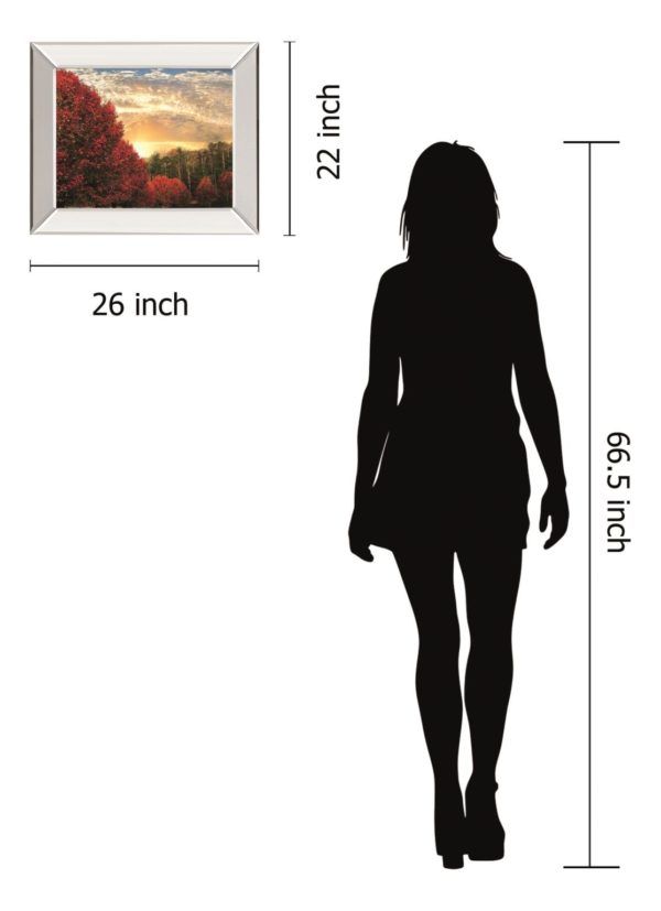 Classy Art Crimson Tress by Celebrate Life Gallery Wall Art-3