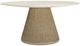 Uttermost® Cardoso Cerused Wheat/White Concrete/Wicker Indoor-Outdoor Dining Table-1