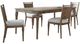 Liberty Furniture Hickory Grove 5-Piece Elliston Oatmeal/Heirloom Brown Rectangular Dining Table Set-0
