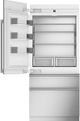 Monogram® 36" 20.2 Cu. Ft. Panel Ready Integrated Left Hinge Built-In Bottom Freezer Refrigerator-2