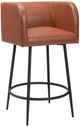 Zuo® Modern Horbat Brown Counter Stool-0