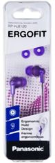 Panasonic RPHJE120 ERGOFIT Purple In-Ear Headphone-1