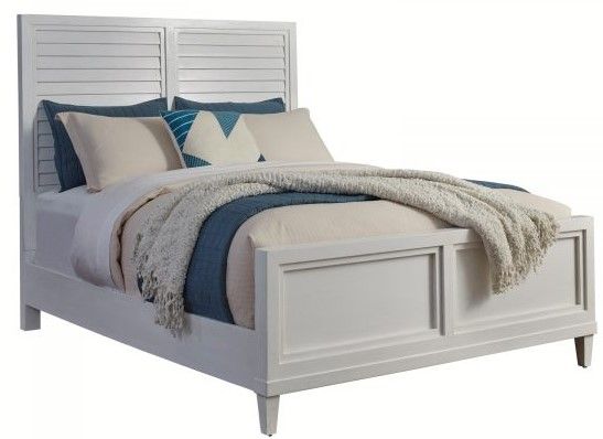 American Woodcrafters 1210 Dunescape 3 Pieces White Bedroom Set-1