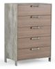 VIG Furniture Nova Domus Boston Brown/Stainless Steel Chest-0