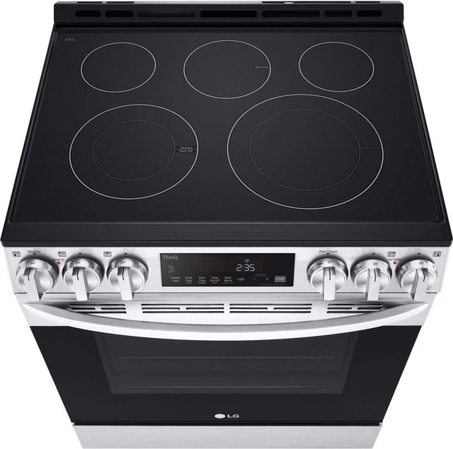 LG 30" PrintProof™ Stainless Steel Slide In Electric Range-3