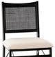 Powell® Beaux Black Folding Chair-1
