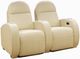 Jaymar 2 Piece Hugo Bone Gr. 20 Home Theater Loveseat Sectional-0