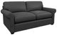 La-Z-Boy® Olson Navy Leather Full Sleeper Sofa-0