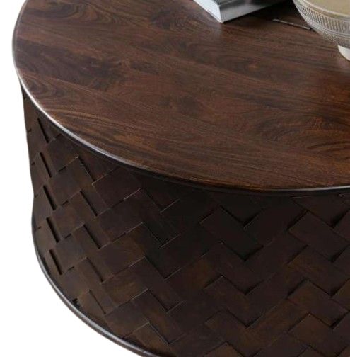 Classic Home Shira Kona Brown Coffee Table-3
