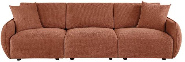 Coaster® Elysia 3-Piece Coral Upholstered Modular Sectional Sofa-3