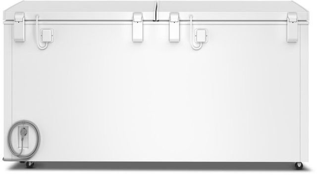 Whirlpool® 66" 19 Cu. Ft. White Chest Freezer with 4 Storage Baskets-4