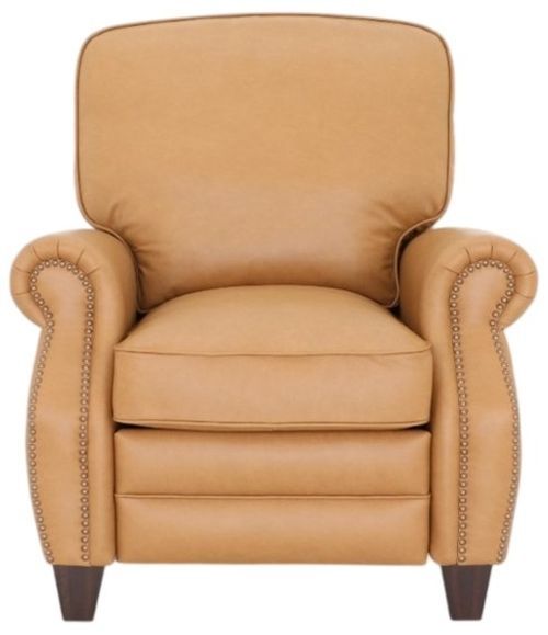 BarcaLounger® Briarwood Santa Fe Brandy Leather Manual Recliner-3