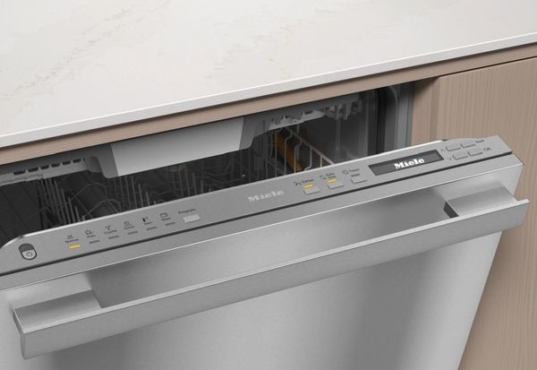 Open Dishwasher Interior