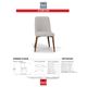 Korson Furniture Corvin Cloud Gray Side Chair-3