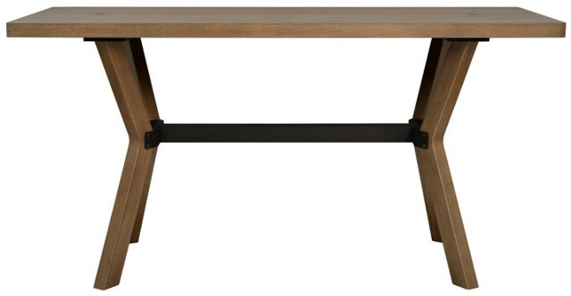 Flexsteel® Millwork Rustic Umber Friendship Table-1