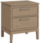 Whittier Wood® Furniture Bailey Almond Nightstand-0