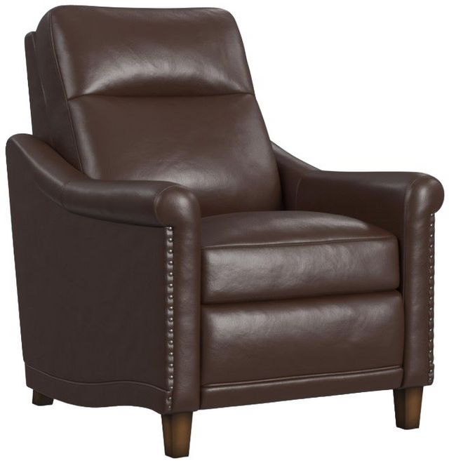 Flexsteel® Elizabeth Brunette Leather Power Recliner with Power Headrest