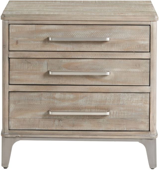 Riverside Furniture Intrigue Hazelwood 3-Drawer Nightstand-1