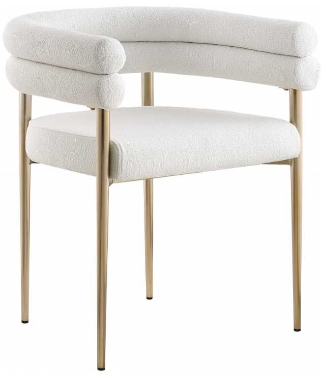Meridian Furniture Brielle Cream Dining Chair-0