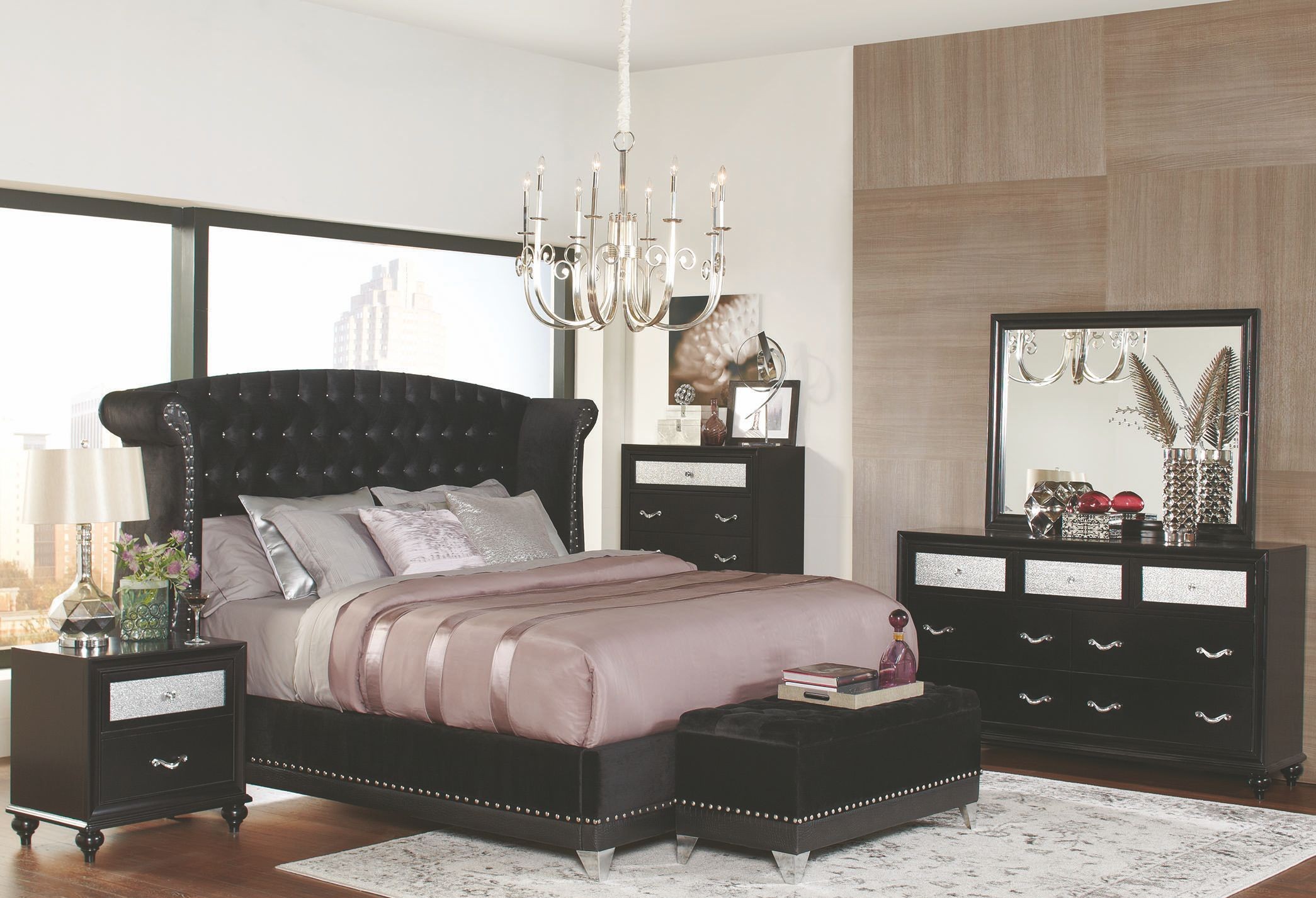 Coaster Barzini Upholstered Bed