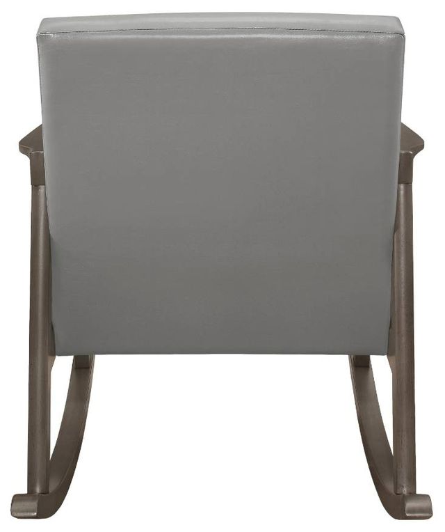 Homelegance® Auden Gray/Light Gray Rocking Chair-4