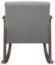 Homelegance® Auden Gray/Light Gray Rocking Chair-4
