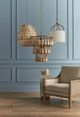 Currey & Company Dunning Natural/Off-White Eggshell Pendant Lighting-3
