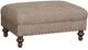 King Hickory Customizable Capitol Fabric Rectangular Small Ottoman-0
