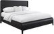 Bernards Elure Peppercorn Queen Waterfall Panel Bed-0
