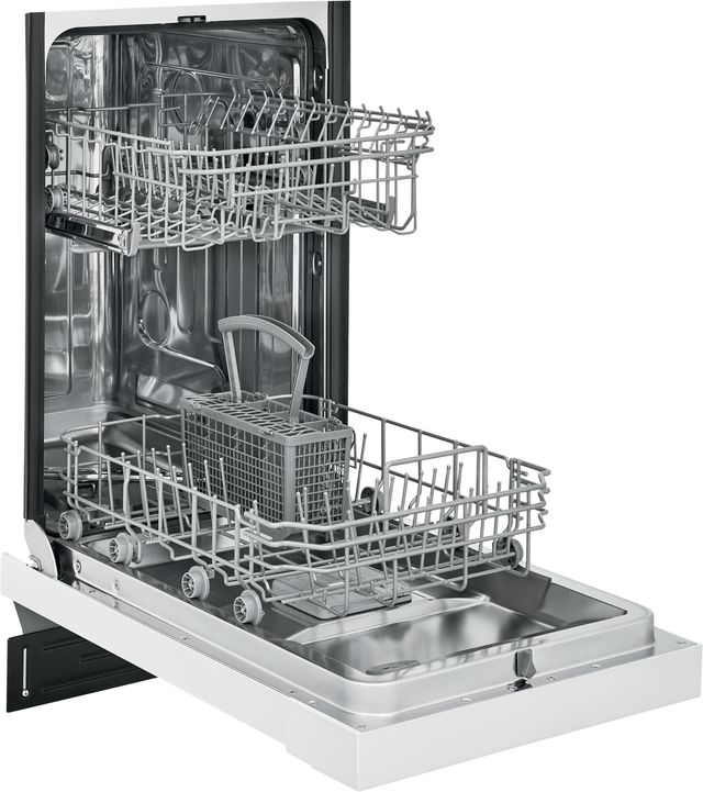 Frigidaire® 18'' White Built-In Dishwasher-4