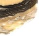 A & B Home Eduardo Beige/Black/Gray Hand-Carved Zebra Onyx Bowl-1