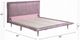 ACME Furniture Metis Pink Eastern King Panel Bed-3