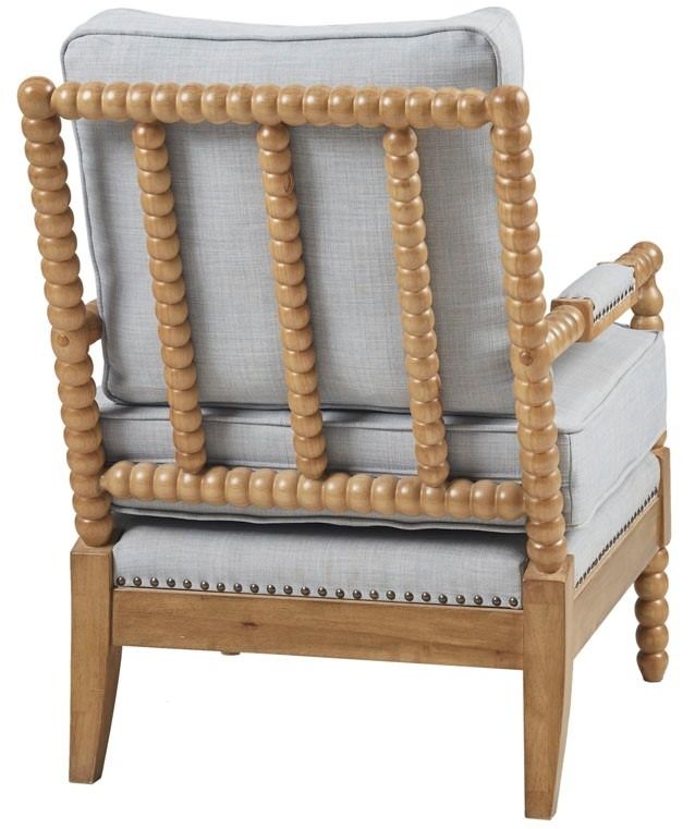 Olliix by Madison Park Donohue Light Blue Accent chair-2