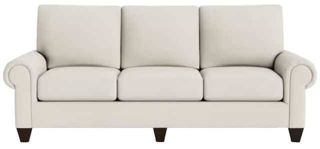 Bassett® Furniture Customizable Benchmade Premier Large Panel Arm Sofa-1