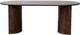 Porter International Designs Ellipse Brown Dining Table-0