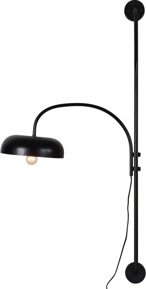 Renwil® Draco Black Powder Wall Sconce-2