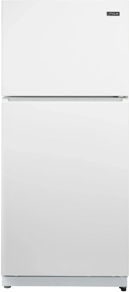 Unique® Appliances 35" 19 Cu. Ft. White Propane Top Freezer Refrigerator-0