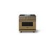 Viking® 5 Series 36" Golden Hour Pro Style Dual Fuel (LP) Range with Polished Chrome Trim-0