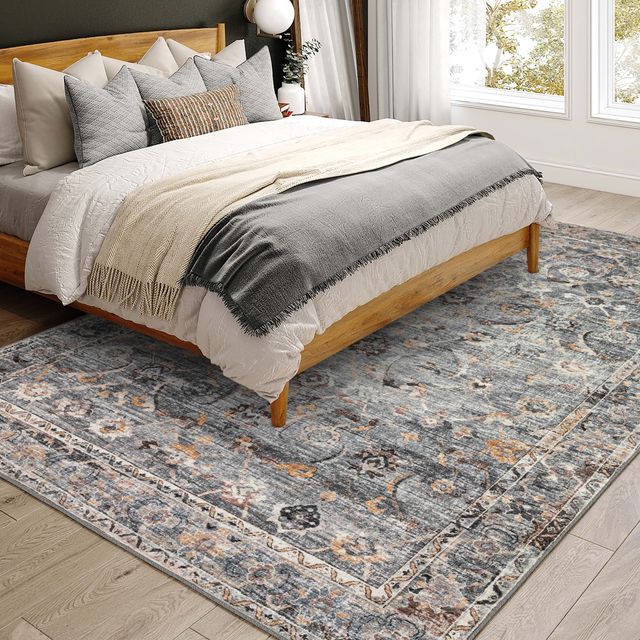Dalyn™ Rug Company Jericho JC4 Silver 5'x8' Area Rug-4