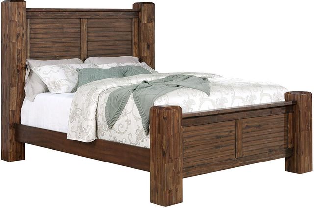 Coaster® Sutter Creek 4 Piece Vintage Bourbon Queen Bedroom Set-1
